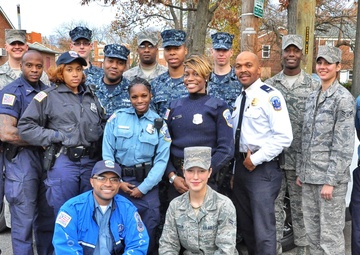 Joint Base teams with police to help needy families