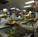 Thanksgiving dinner aboard the USS Makin Island