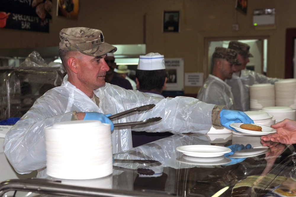 TAAC-S and 1st Cavalry Division host Thanksgiving celebration