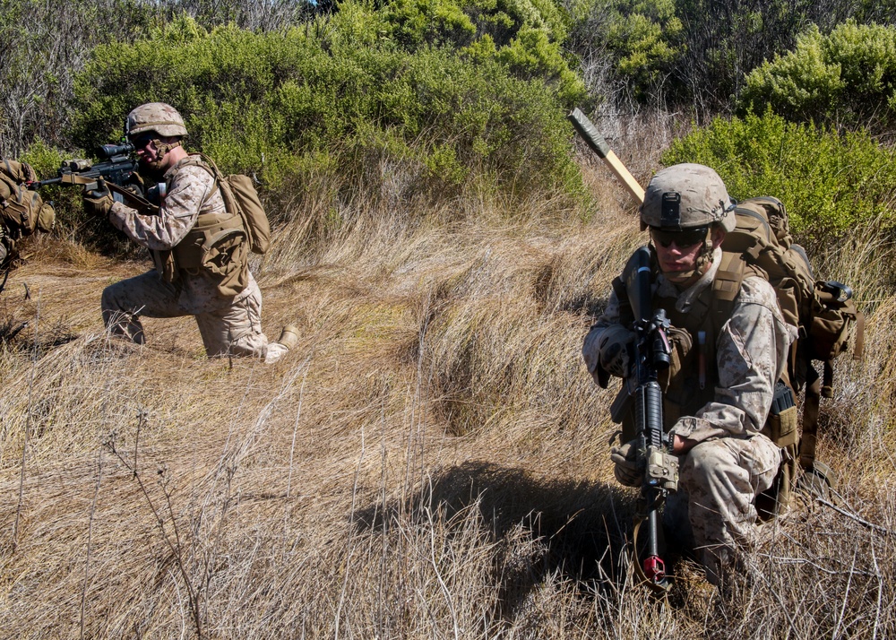 Marines conduct mechanized raid
