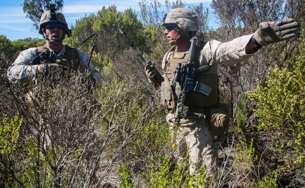 Marines conduct mechanized raid