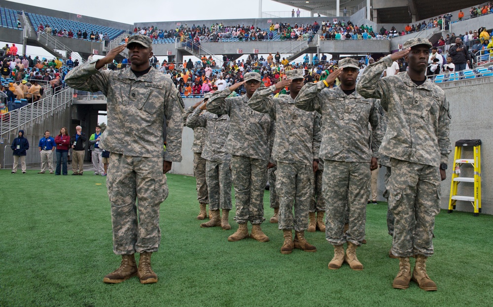 Beyond the Gridiron: Army Reserve engages fans, cadets, community at Florida Classic