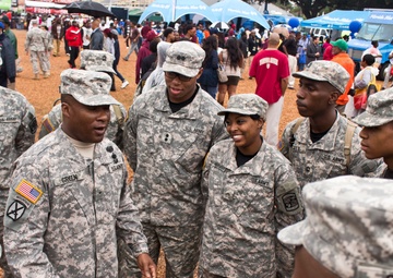 Beyond the Gridiron: Army Reserve engages fans, cadets, community at Florida Classic