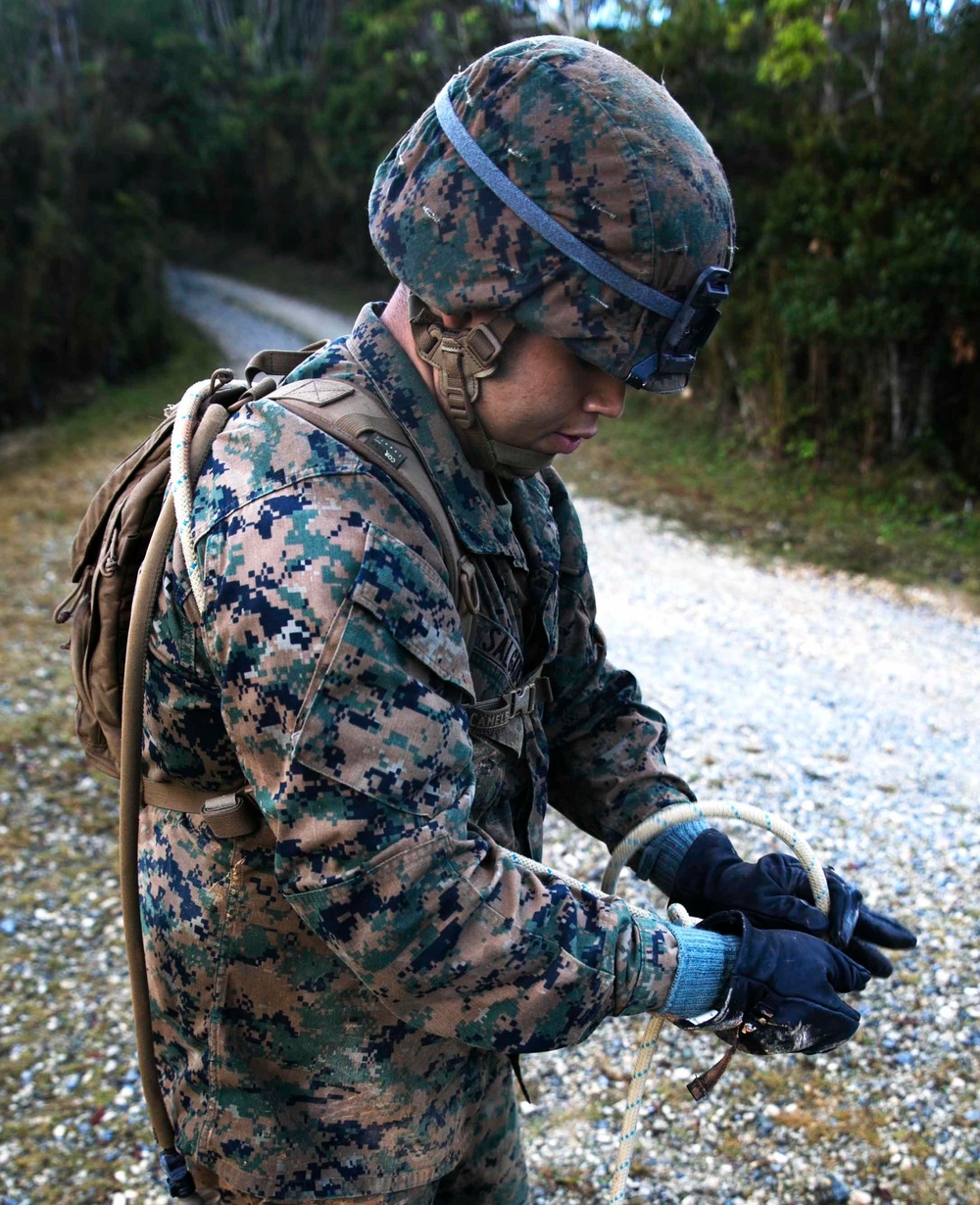 Marines run, swim, rappel through Okinawa’s Mountains