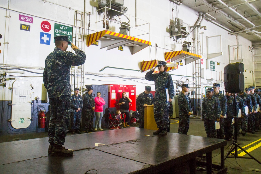 USS George Washington activity