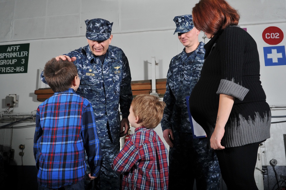 USS George Washington activity