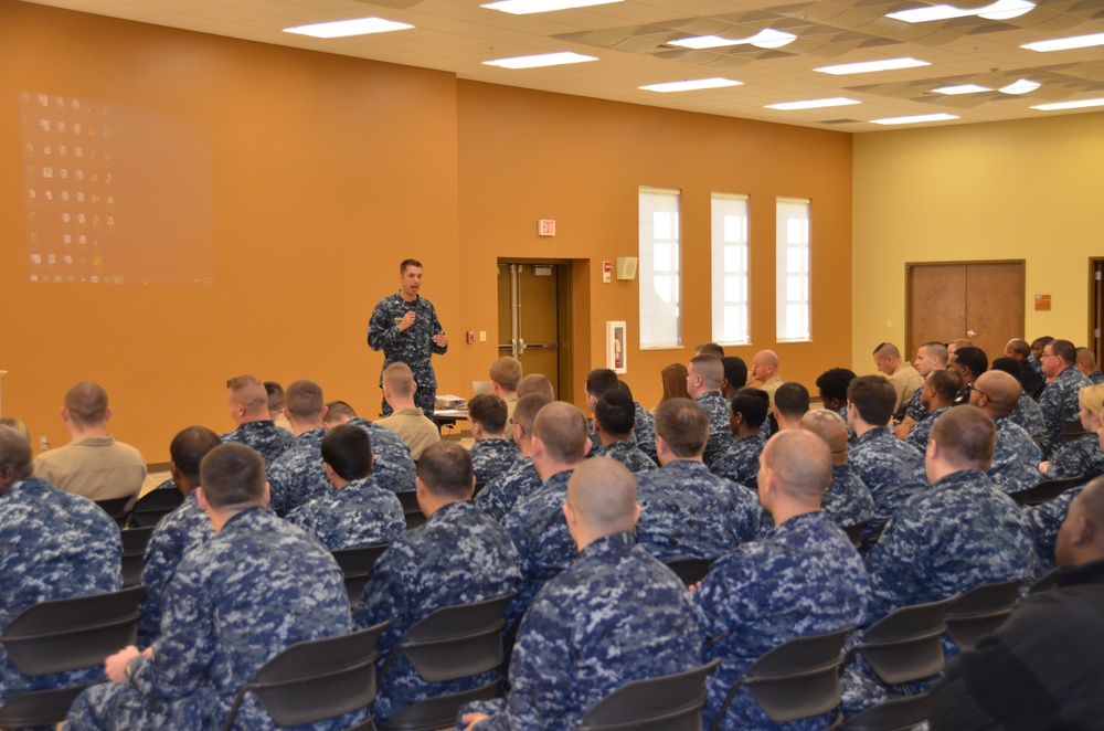 NAS Kingsville Sailors attend safety stand-down