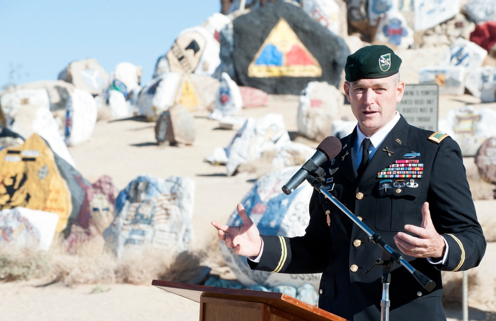 Fort Irwin honors Gold Star families