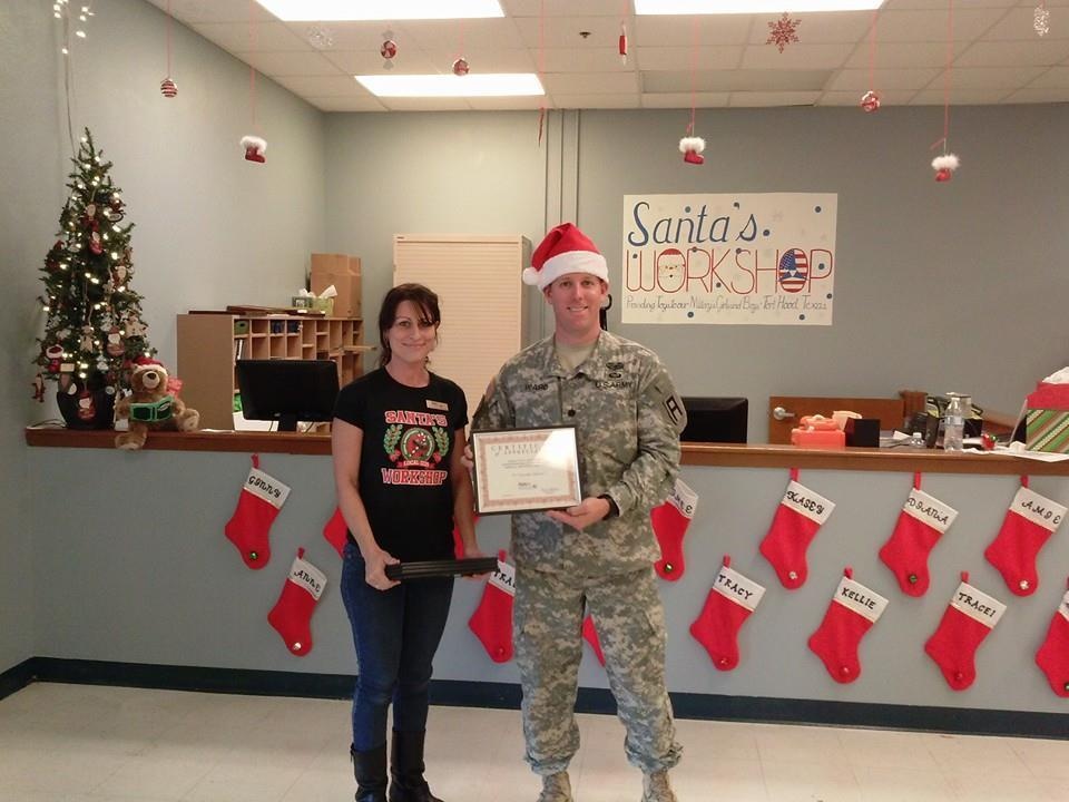 First Army's Medical Training Task Force support Fort Hood's Santa's Workshop