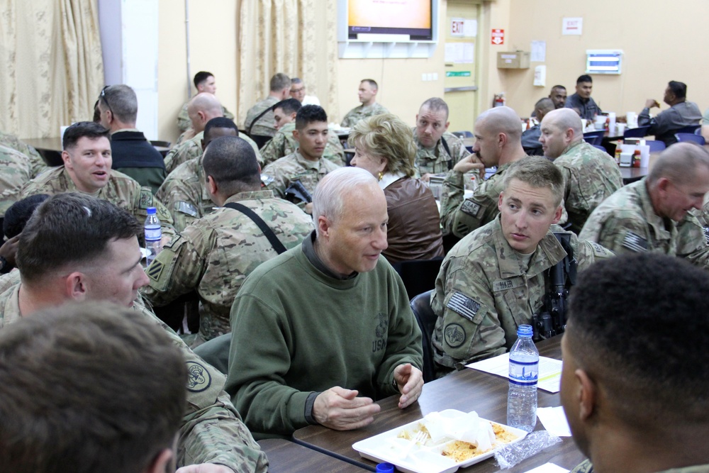 Congressional delegation visits TAAC-E, meets with troops