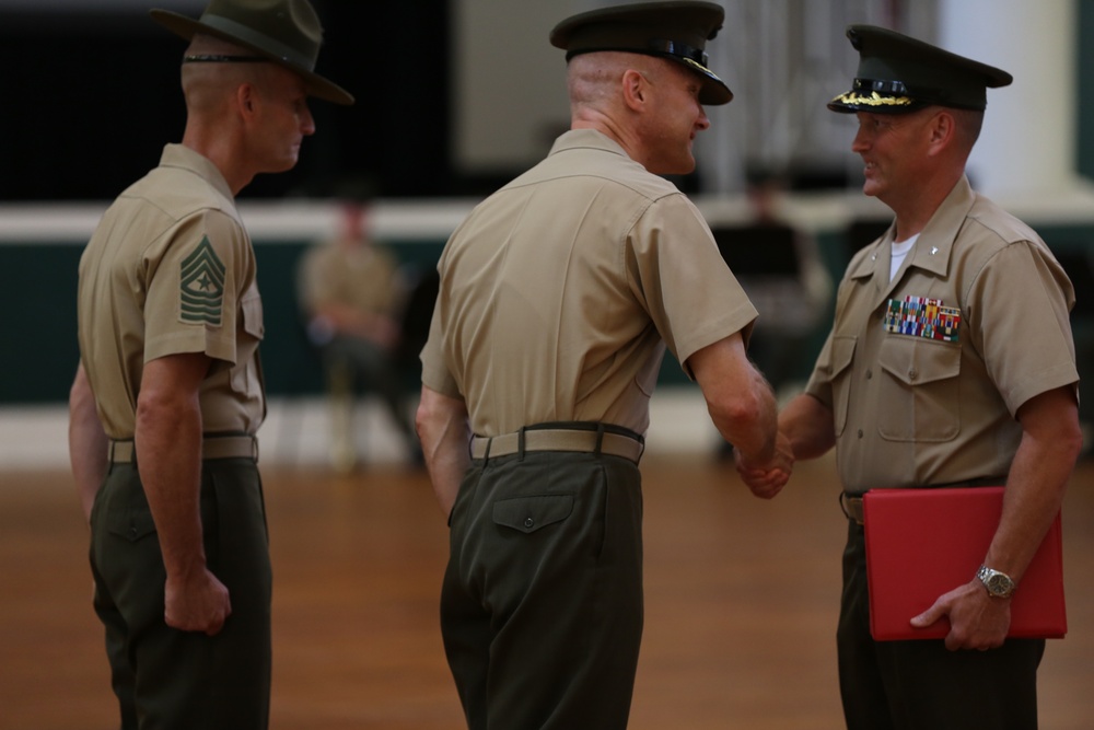 1st Battalion Change of Command Ceremony