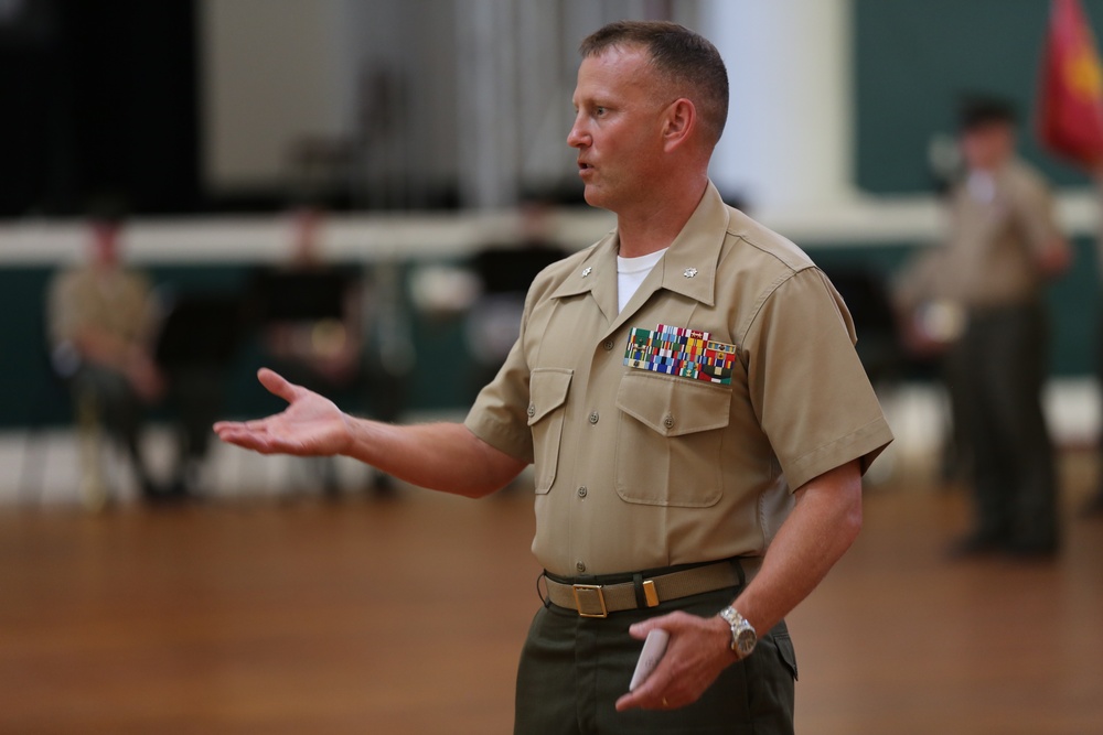 1st Battalion Change of Command Ceremony