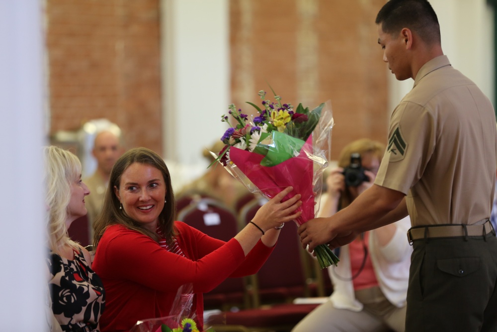 1st Battalion Change of Command Ceremony