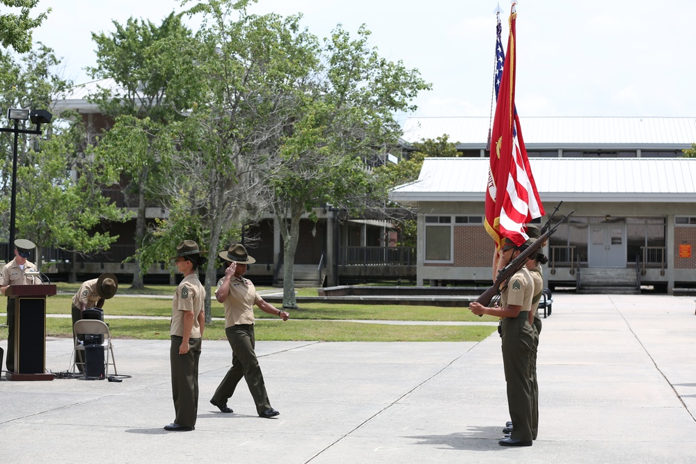 Relief and Appointment for 1st Sgt. Sherri N. Cook