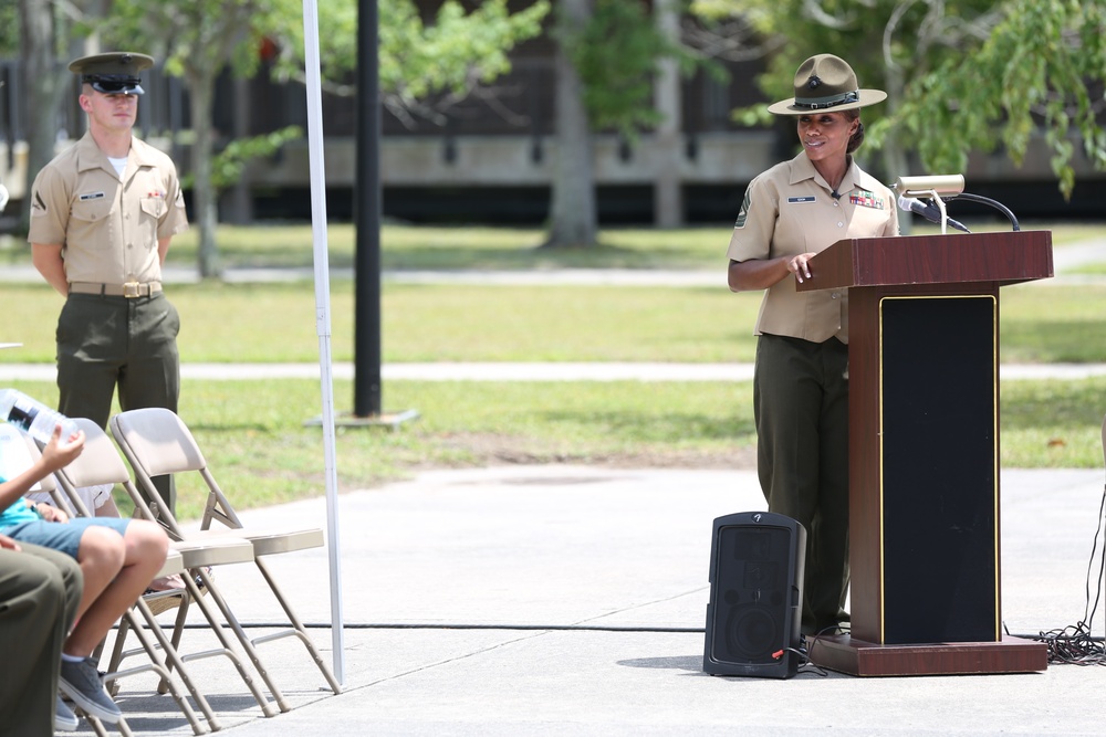 Relief and Appointment for 1st Sgt. Sherri N. Cook