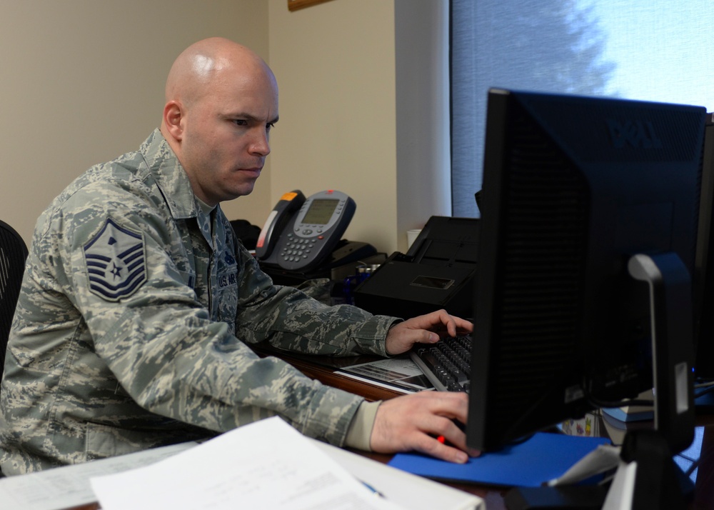 A glimpse into the life of an AF first sergeant