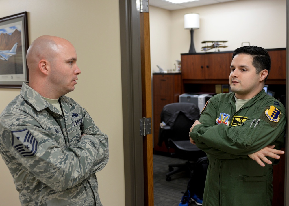 A glimpse into the life of an AF first sergeant
