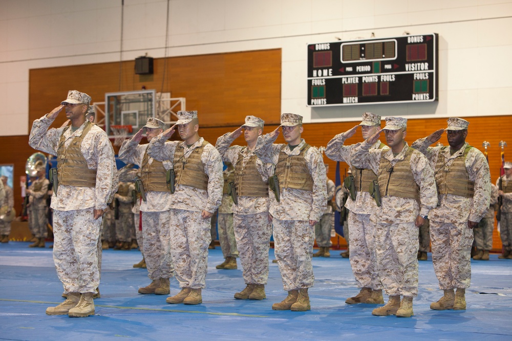 Change of command ceremony