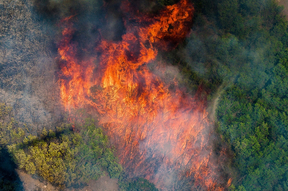 East Peak wildfire