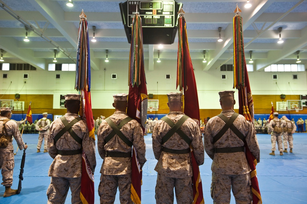 Change of command ceremony