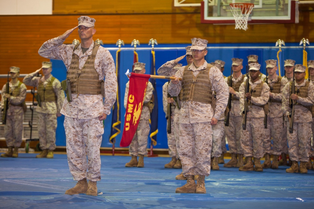 Change of command ceremony