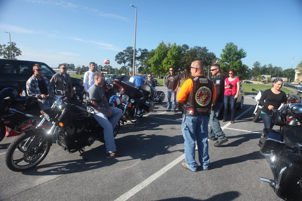 Motorcycle Mentorship Program Ride