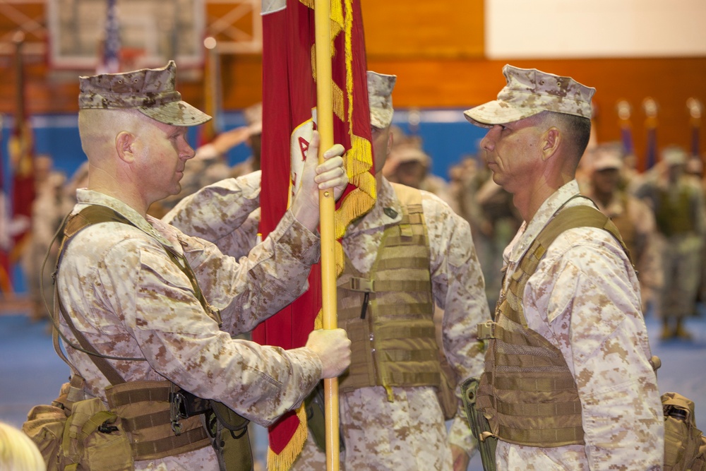 Change of command ceremony