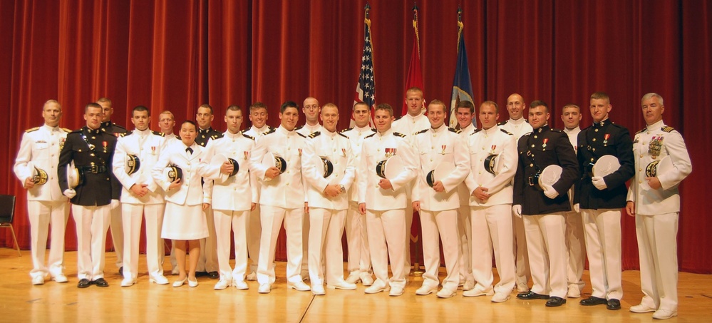 NROTC commissioning ceremony
