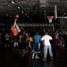 USS Nimitz Sailors play basketball