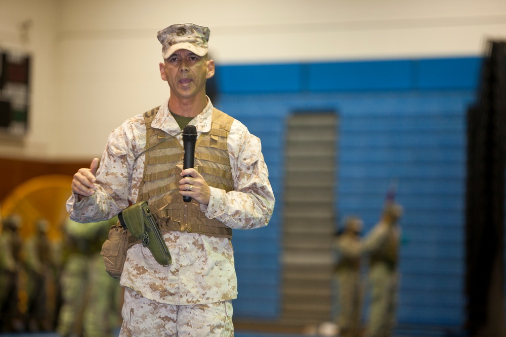 Change of command ceremony