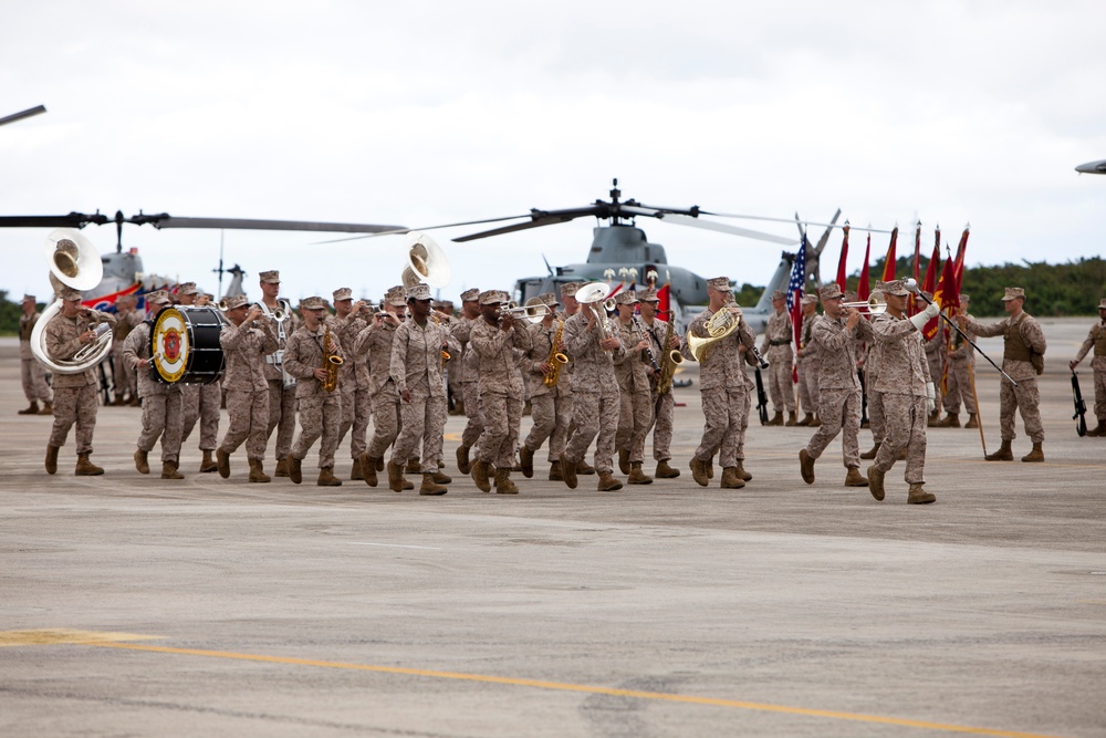 Change of command ceremony