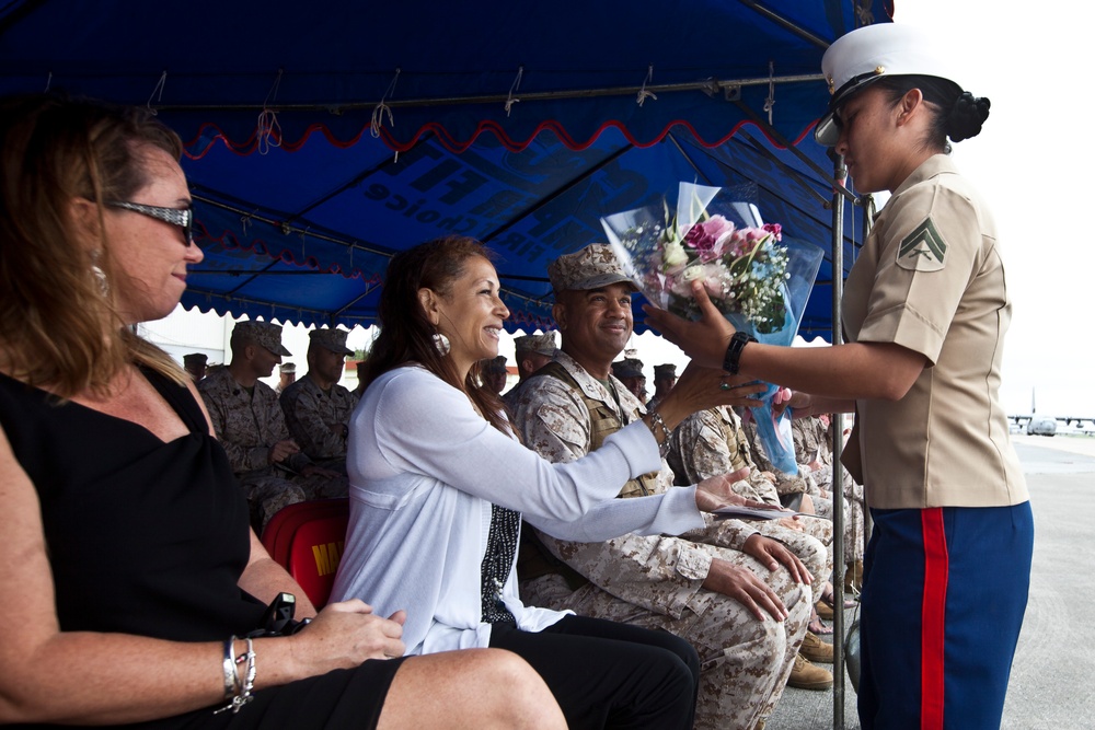 Change of command ceremony