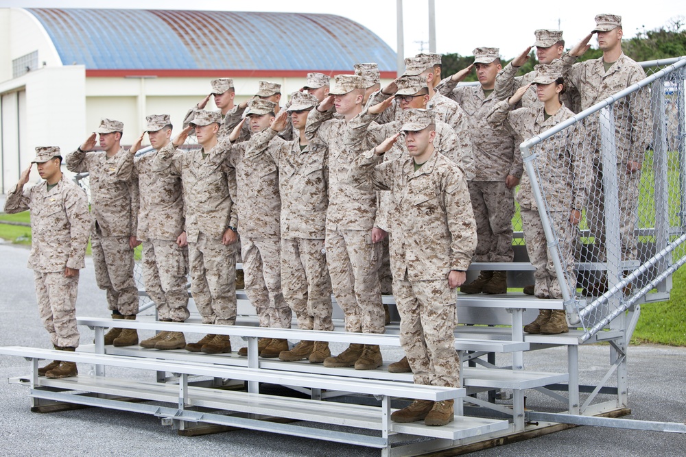 Change of command ceremony