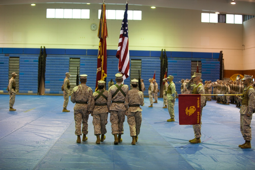 Change of command ceremony