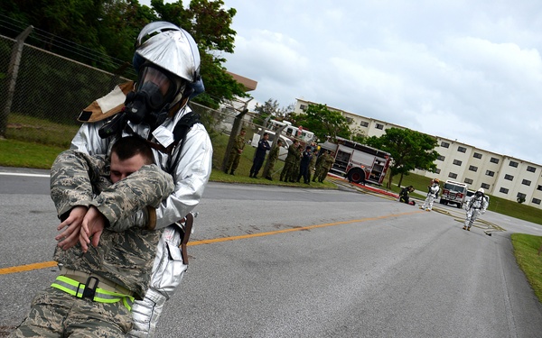 MFE tests Kadena emergency responders