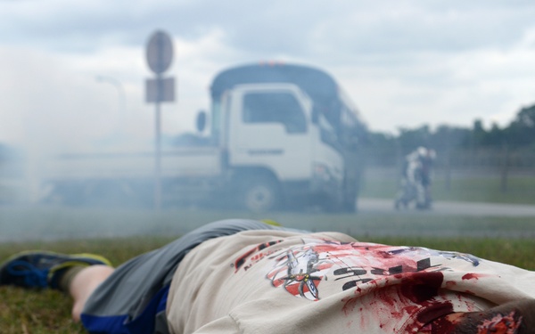 MFE tests Kadena emergency responders