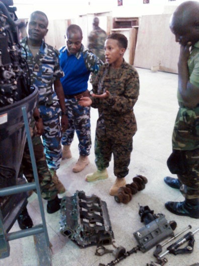 US, Nigerian forces train for maritime security