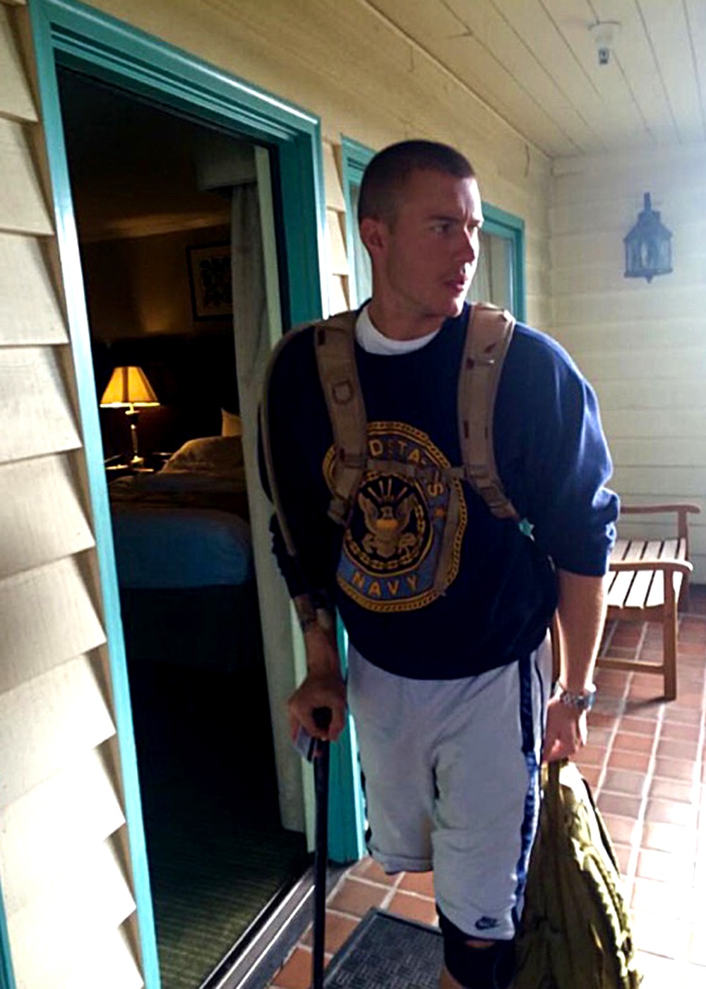 Tormented during childhood, NMCB 3 Sailor walks 200 miles for Anti-Bullying Crusade