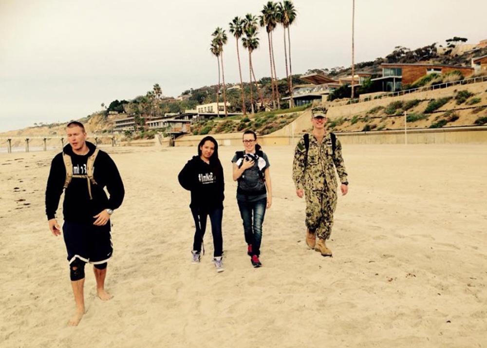 Tormented during childhood, NMCB 3 Sailor walks 200 miles for Anti-Bullying Crusade