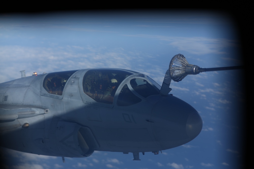VMGR-252 Fixed Wing Aerial Refueling Exercise