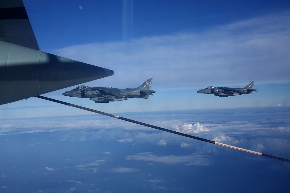 VMGR-252 Fixed Wing Aerial Refueling Exercise