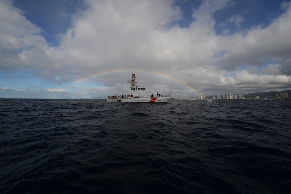 USCGC Kittiwake got underway for local law enforcement operations