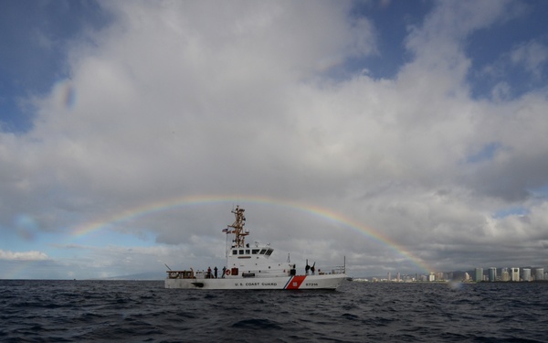 USCGC Kittiwake got underway for local law enforcement operations