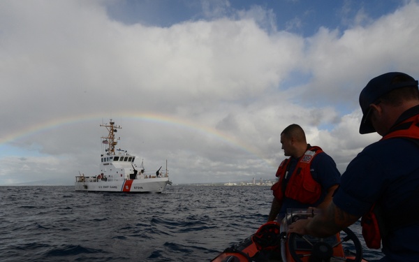 USCGC Kittiwake got underway for local law enforcement operations