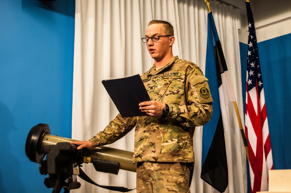 Estonian military signs new deal with US