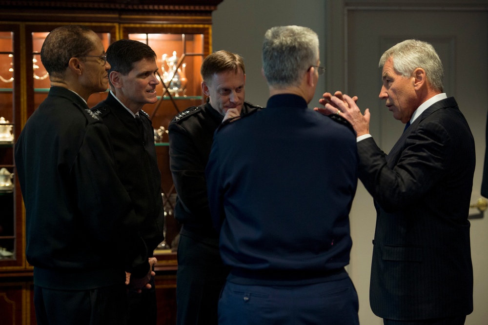 Secretary of defense hosts SLC
