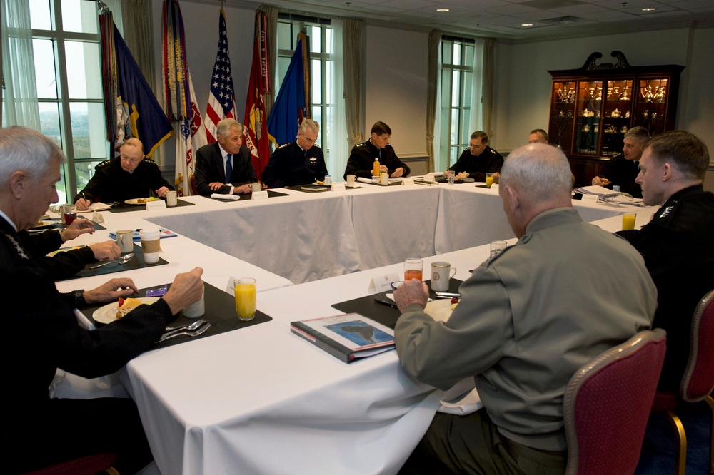 Secretary of defense hosts SLC