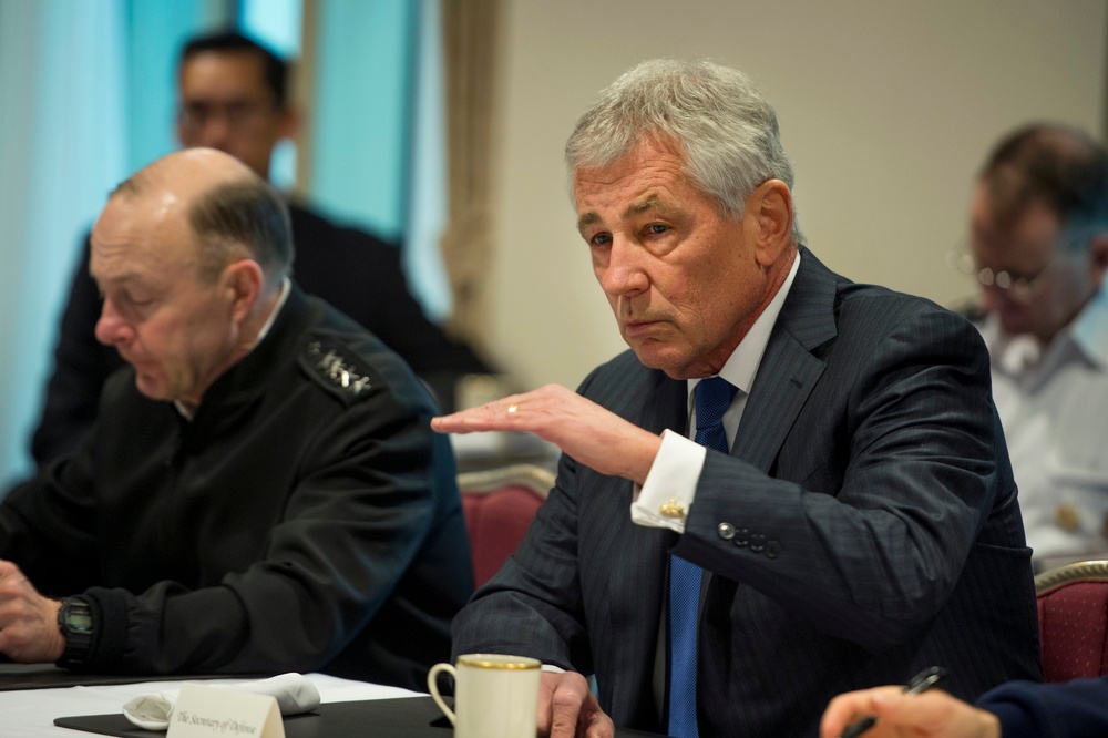 Secretary of defense hosts SLC