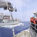 USS Rodney M. Davis conducts replenishment at sea with USNS Matthew Perry
