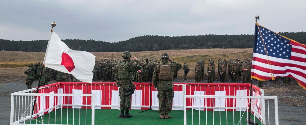 Forest Light brings Japan forces and US Marines together